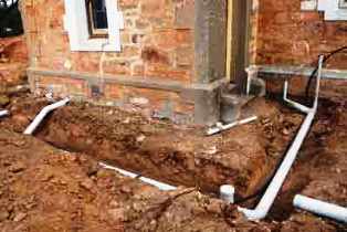 outside drainage Swanley